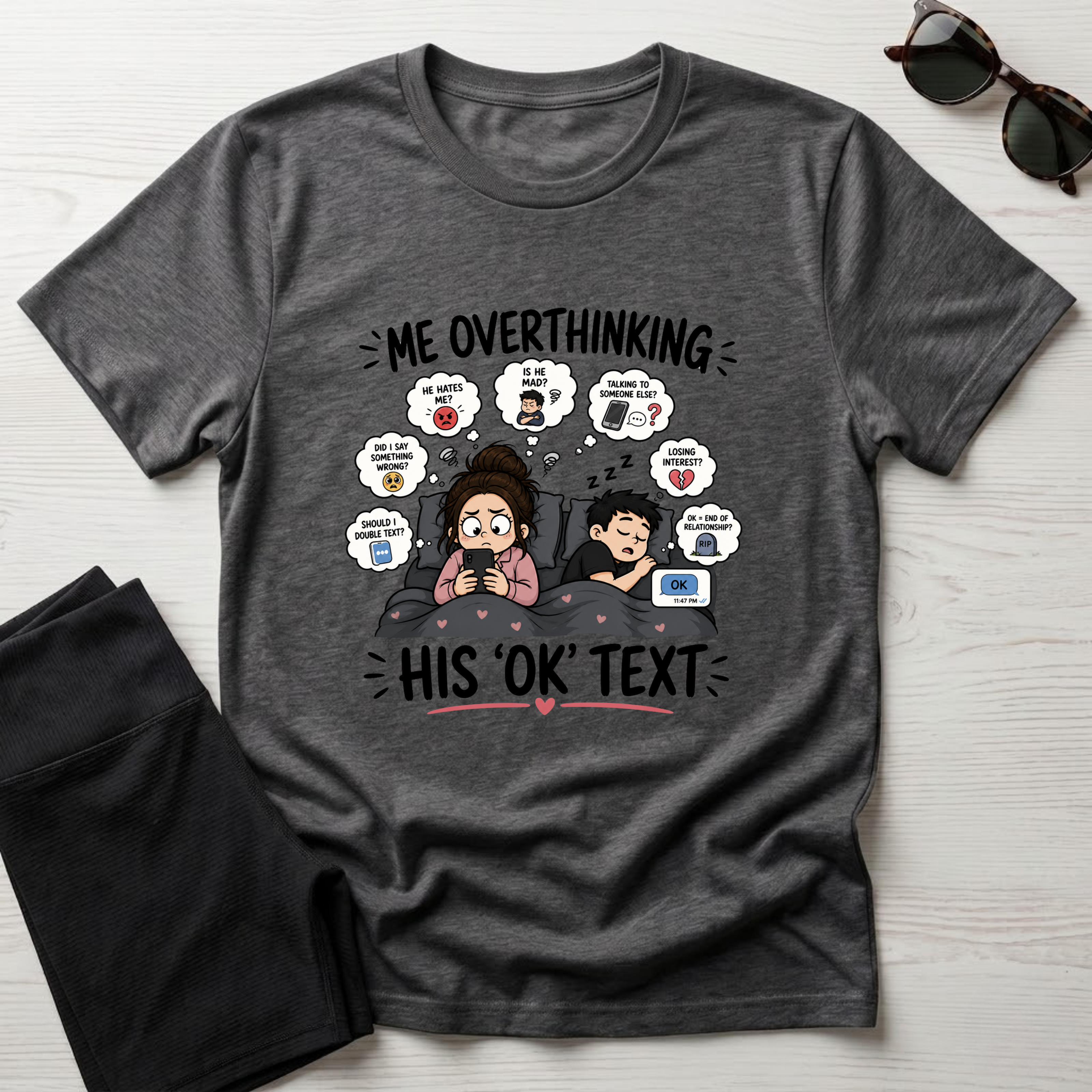 Me Overthinking T-Shirt