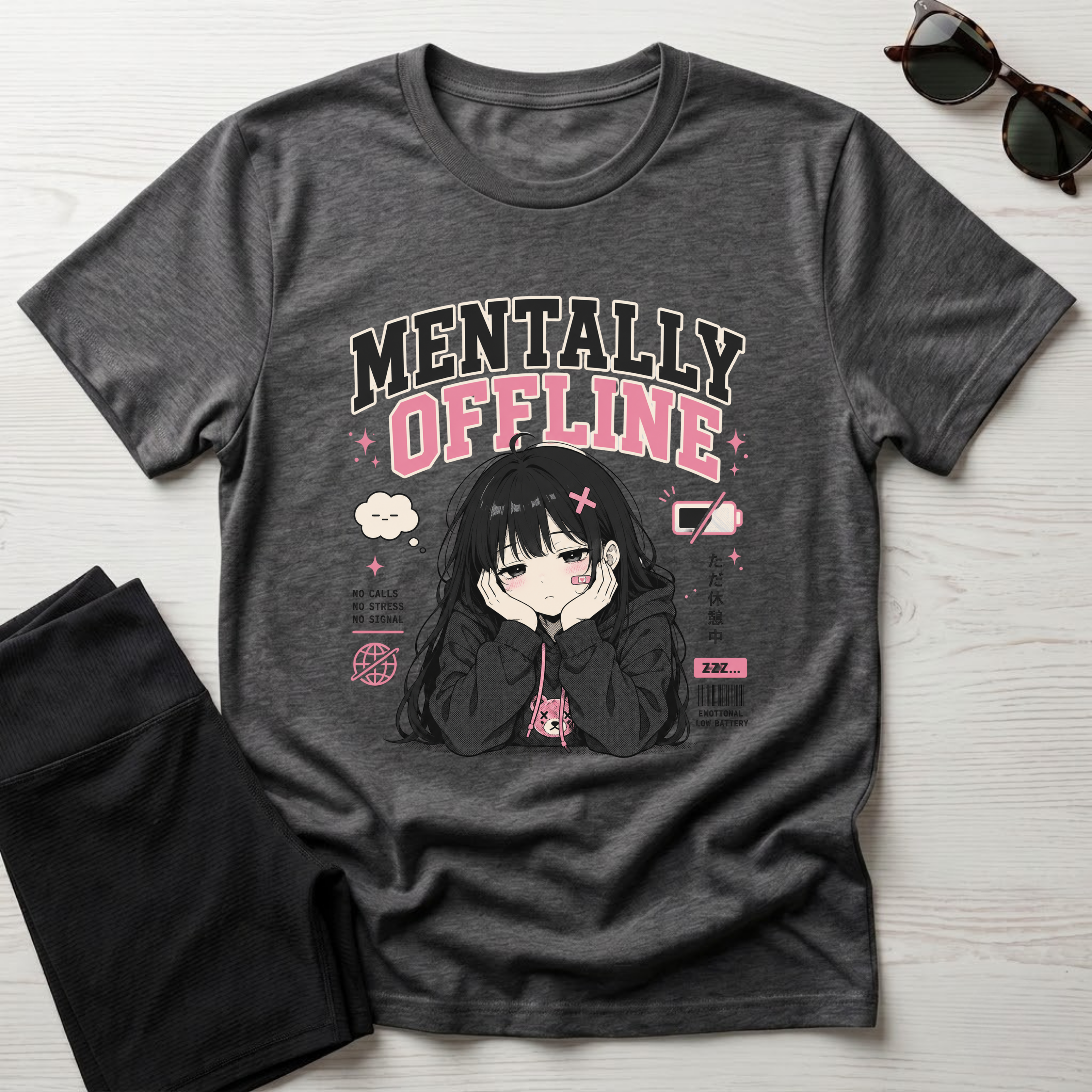 Mentally Offine  T-Shirt