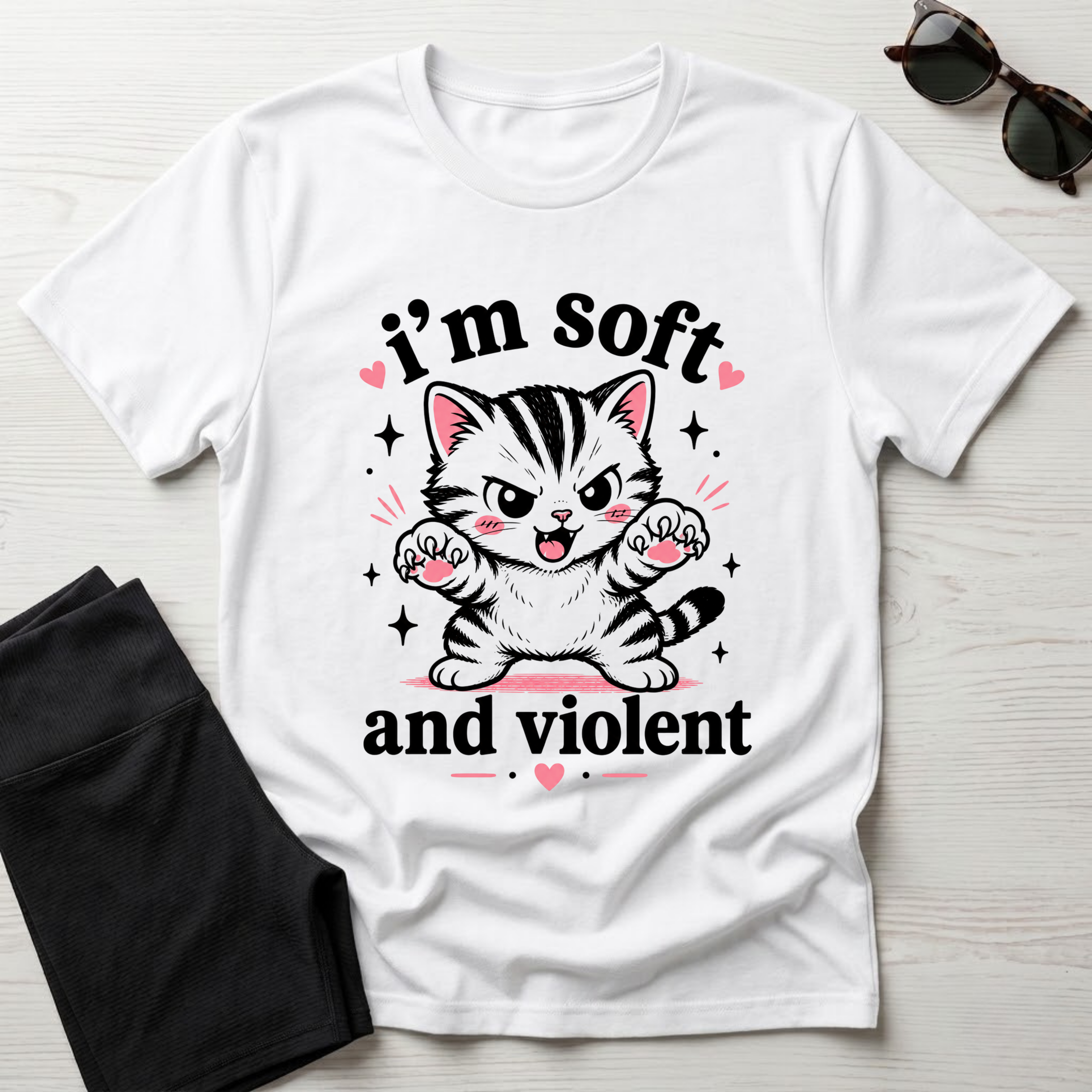I'm Soft and Violent T-Shirt