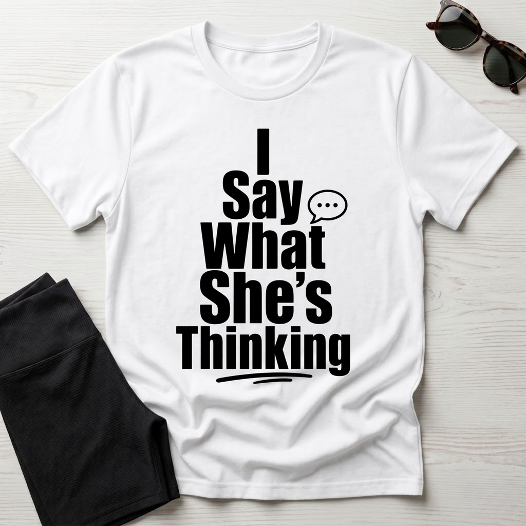 I say what she's thinking T-Shirt