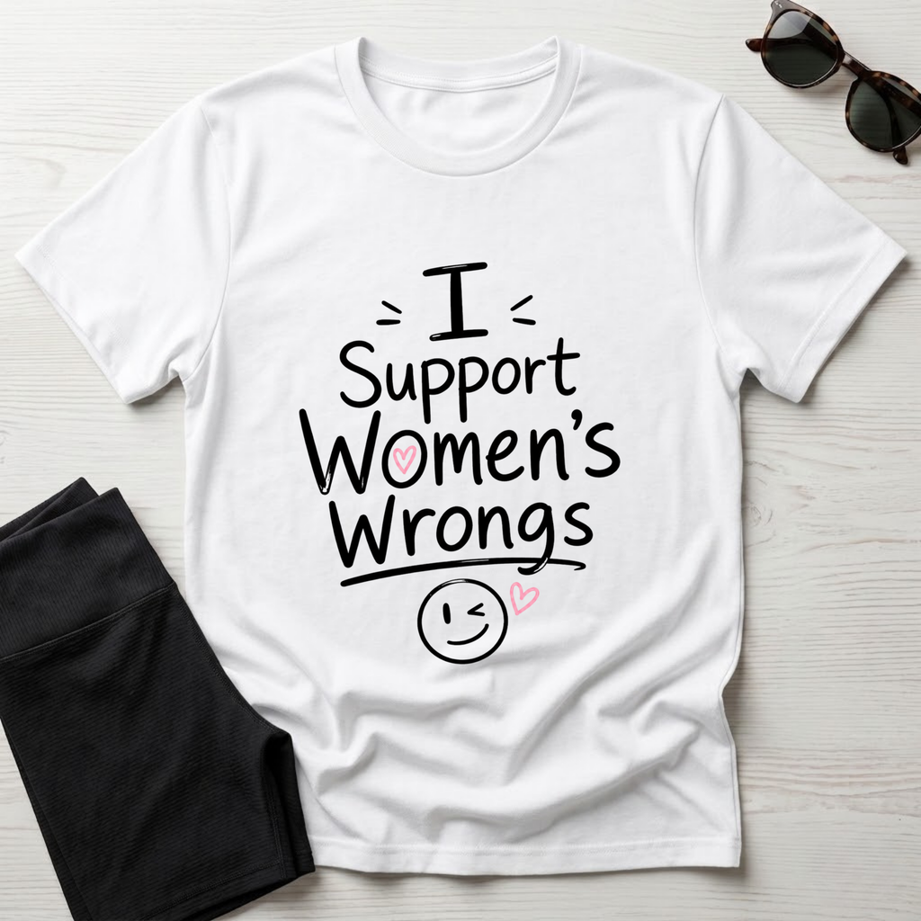 I Support Women's Wrongs T-Shirt