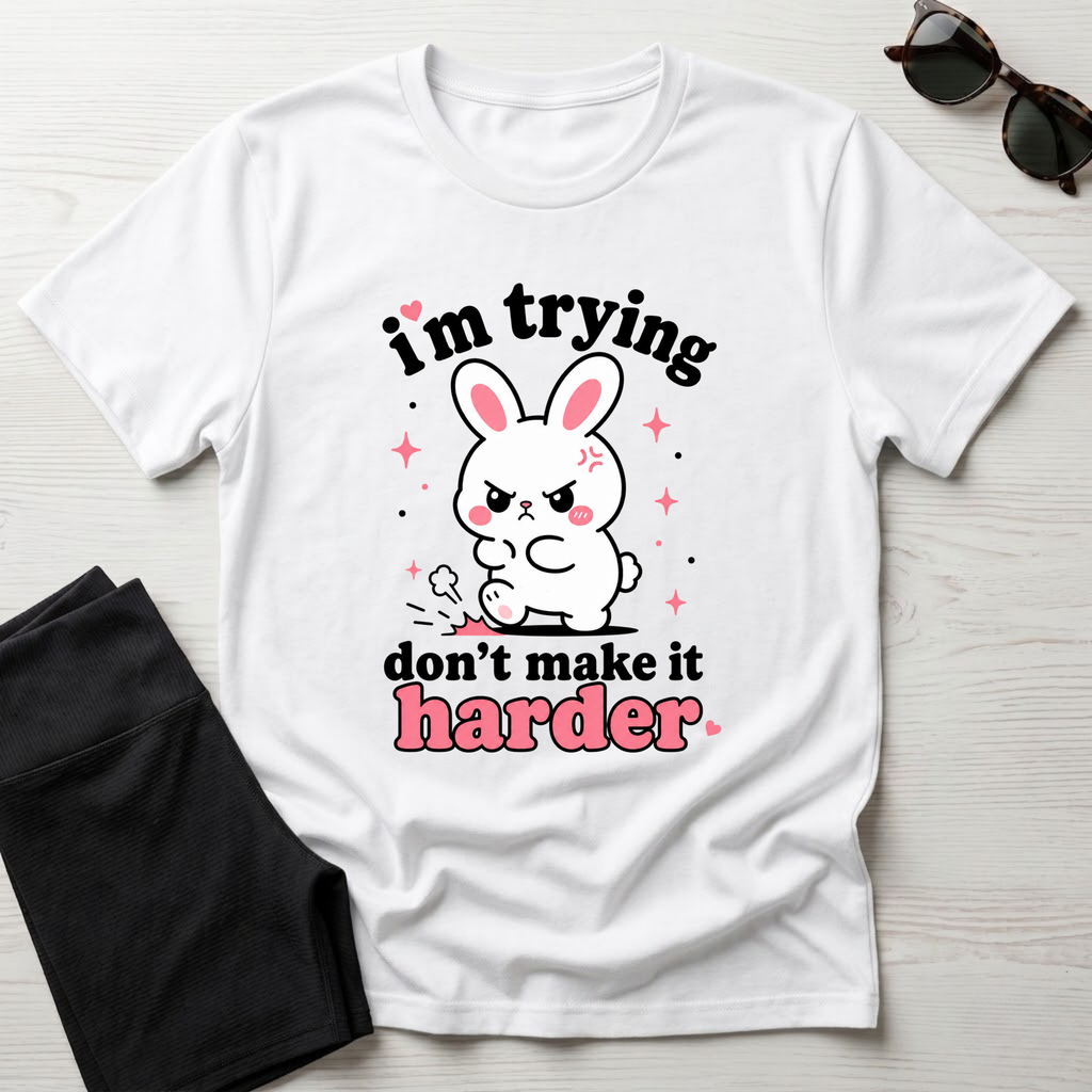 I'm trying don't make it harder T-Shirt