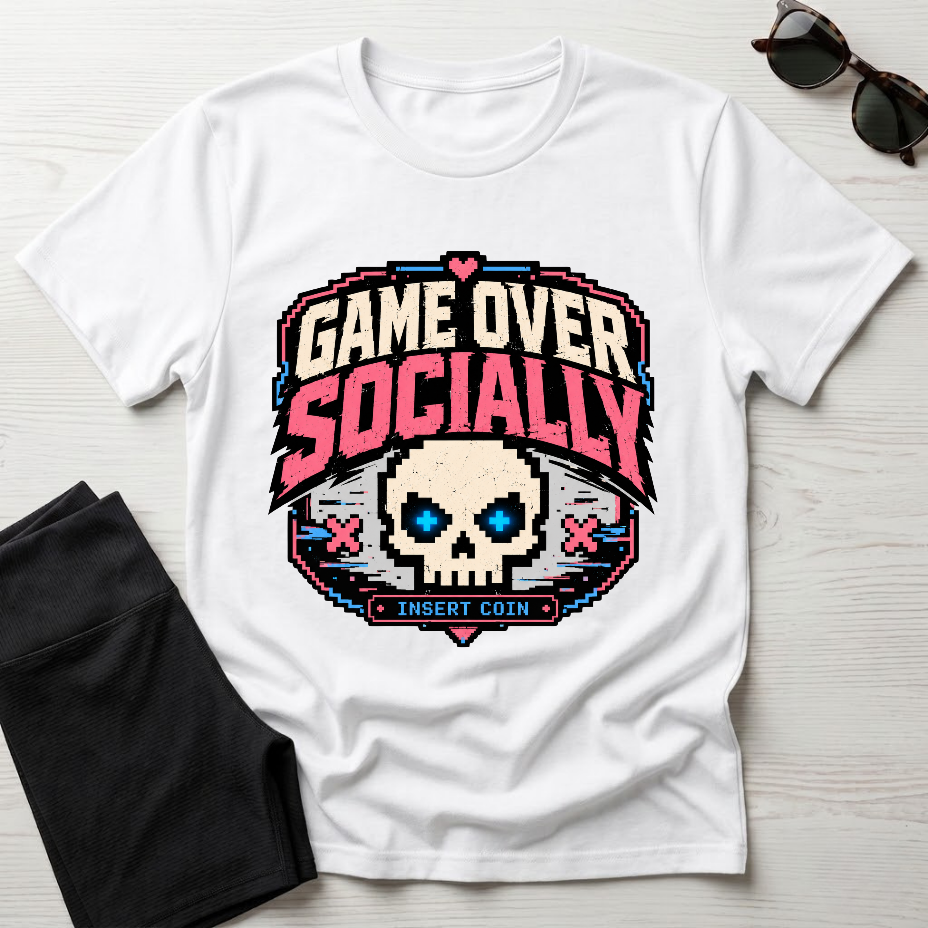 Game Over Socially T-Shirt