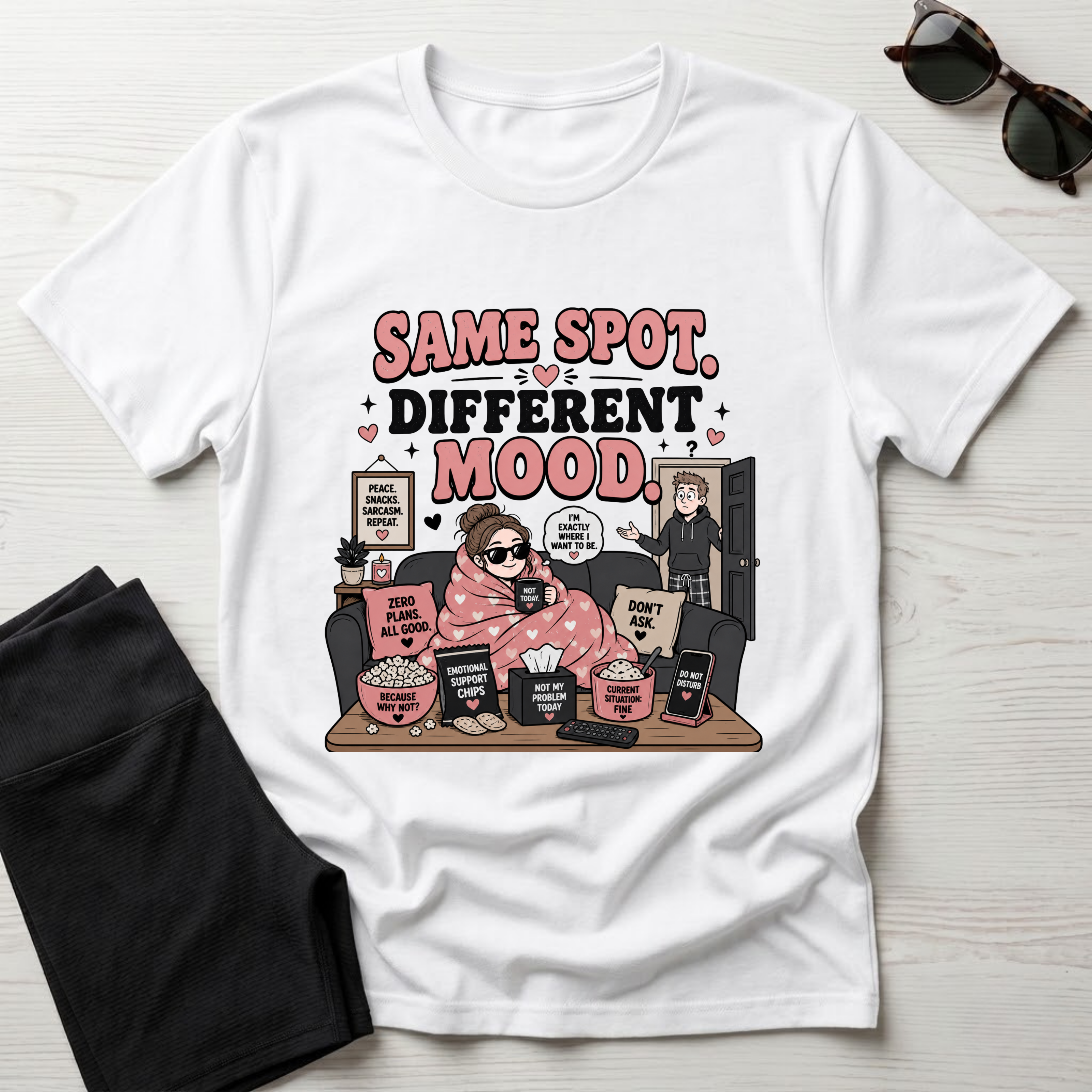 Same Spot Different Mood T-Shirt