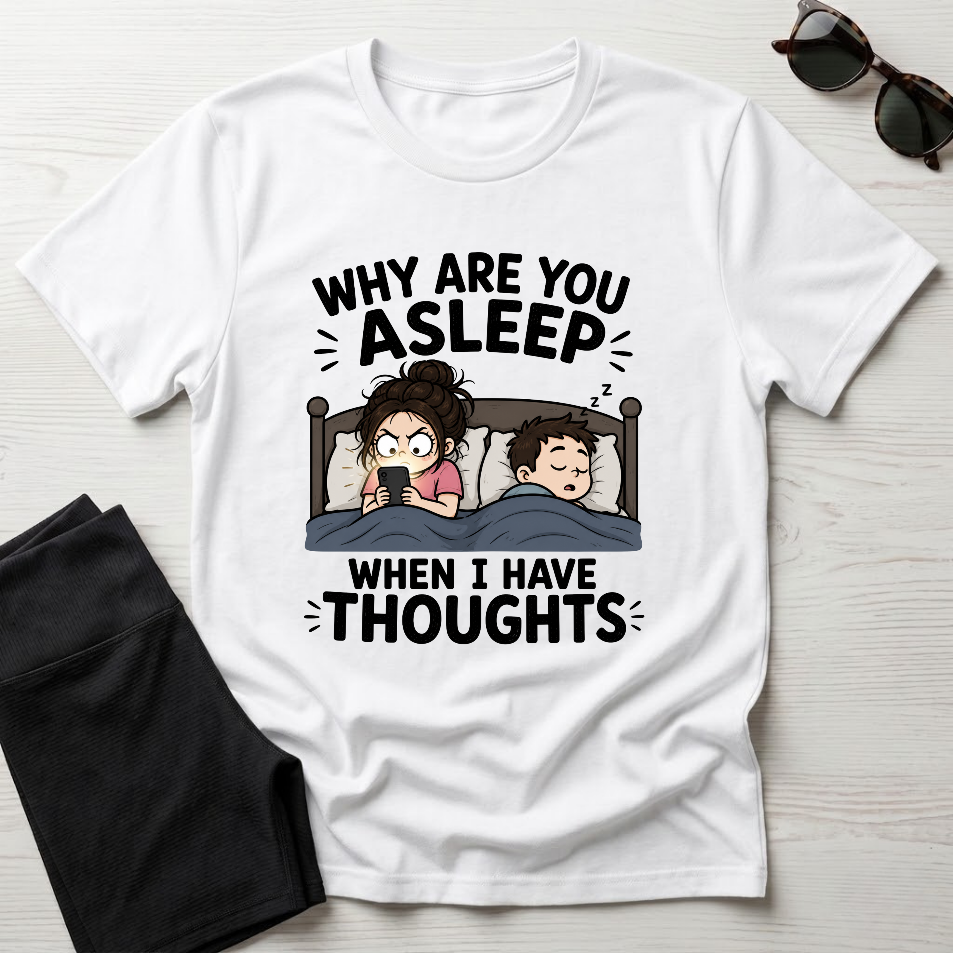Why Are You Asleep T-Shirt