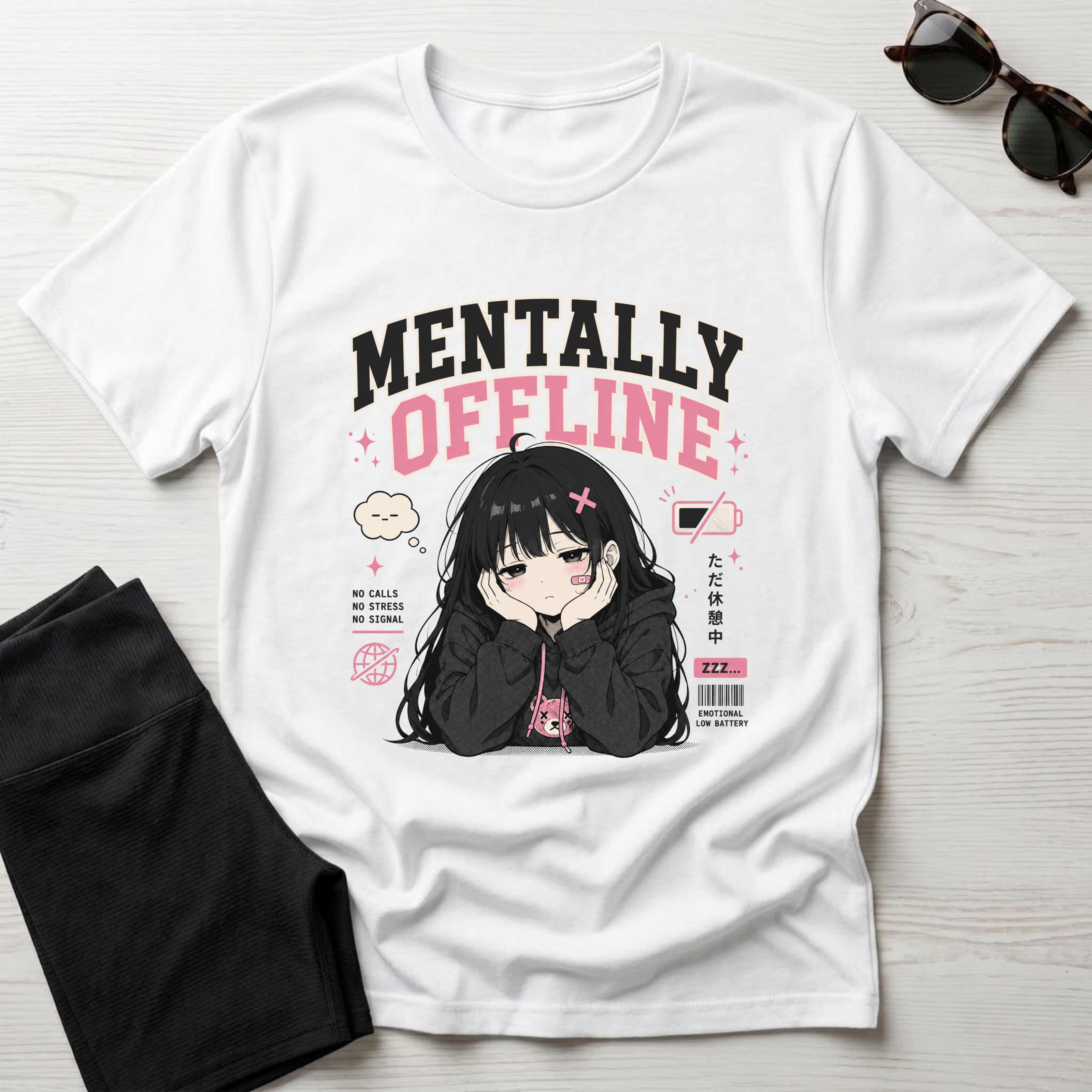 Mentally Offine  T-Shirt